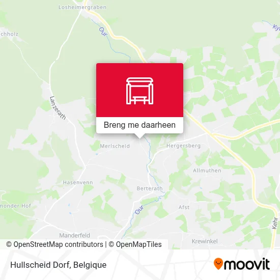 Hullscheid Dorf kaart