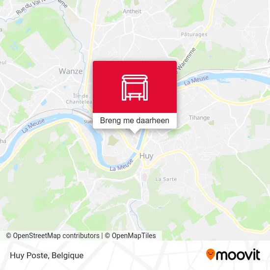 Huy Poste kaart