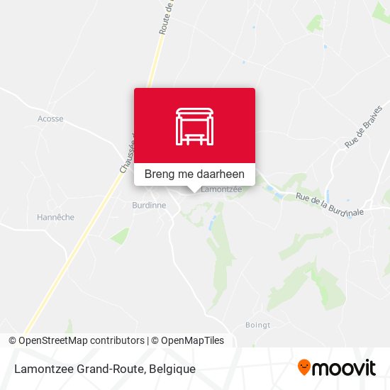 Lamontzee Grand-Route kaart
