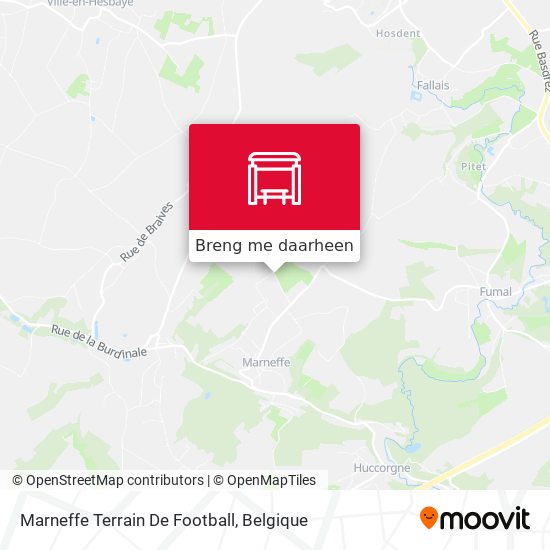 Marneffe Terrain De Football kaart