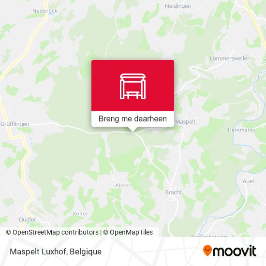 Maspelt Luxhof kaart