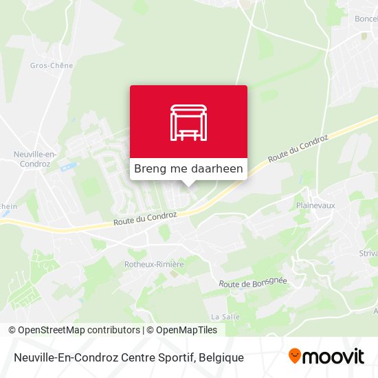 Neuville-En-Condroz Centre Sportif kaart