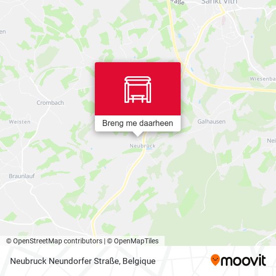 Neubruck Neundorfer Straße kaart