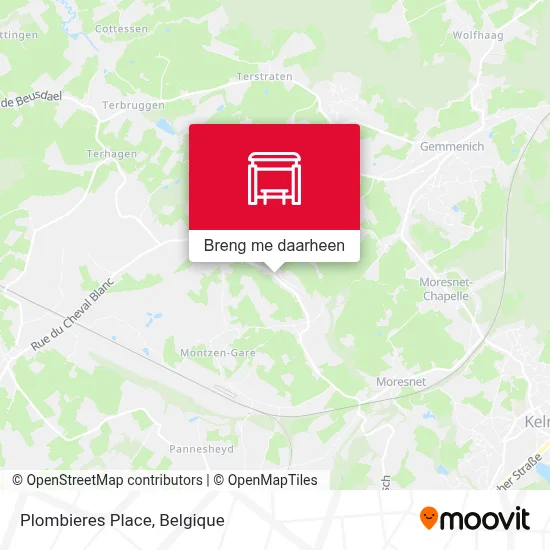 Plombieres Place kaart