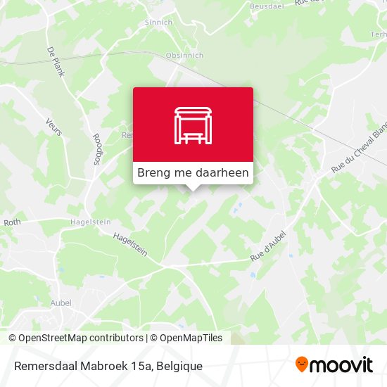 Remersdaal Mabroek 15a kaart