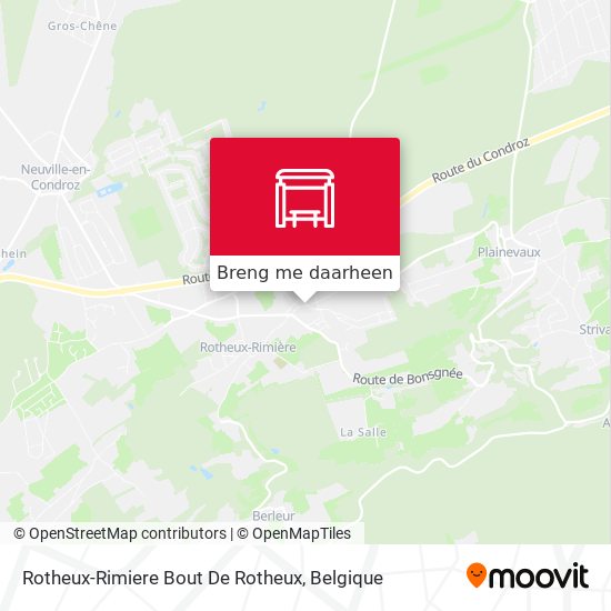 Rotheux-Rimiere Bout De Rotheux kaart
