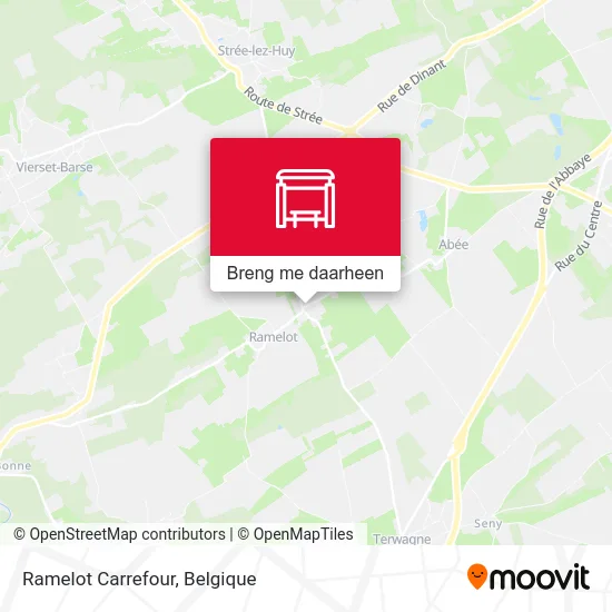 Ramelot Carrefour kaart