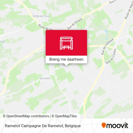 Ramelot Campagne De Ramelot kaart