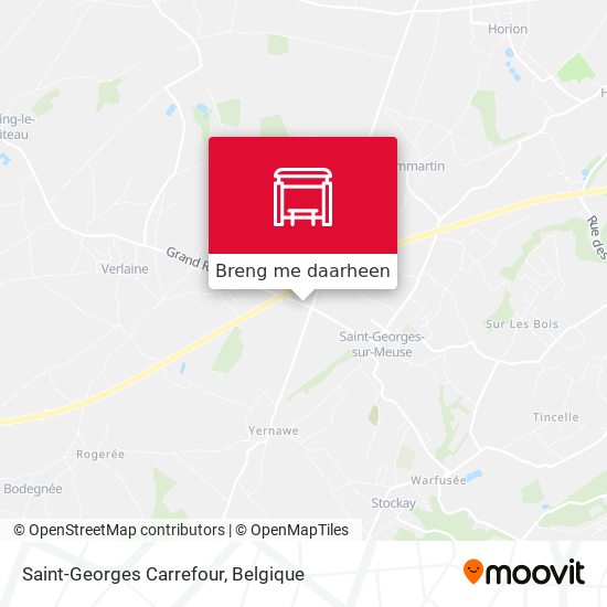 Saint-Georges Carrefour kaart