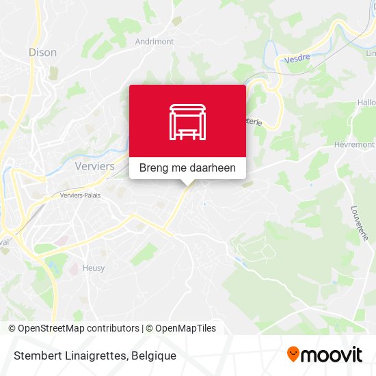 Stembert Linaigrettes kaart