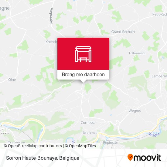 Soiron Haute-Bouhaye kaart