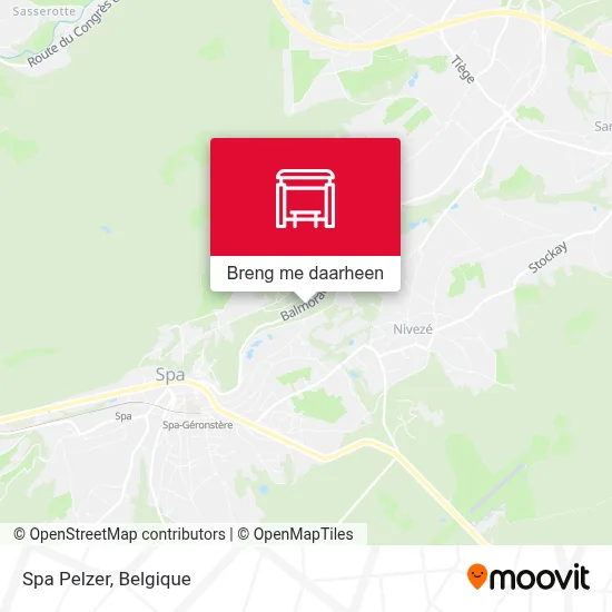 Spa Pelzer kaart