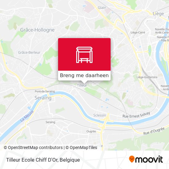 Tilleur Ecole Chiff D'Or kaart
