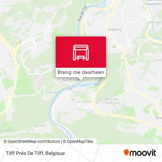 Tilff Prés De Tilff kaart