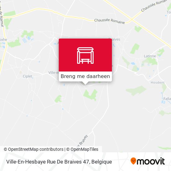 Ville-En-Hesbaye Rue De Braives 47 kaart