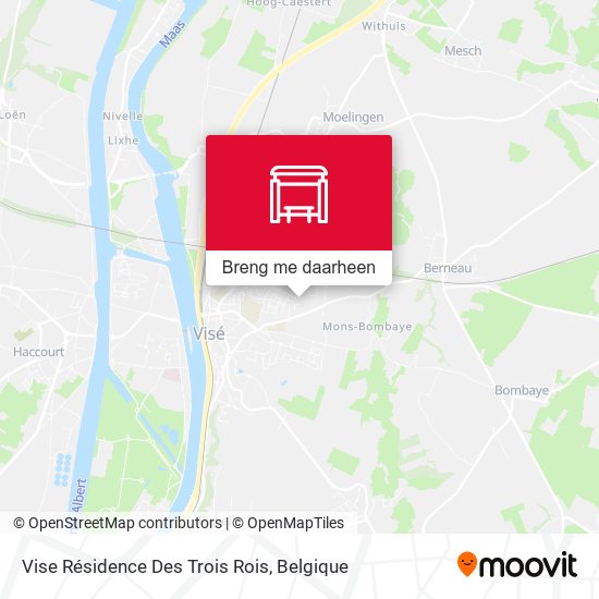 Vise Résidence Des Trois Rois kaart
