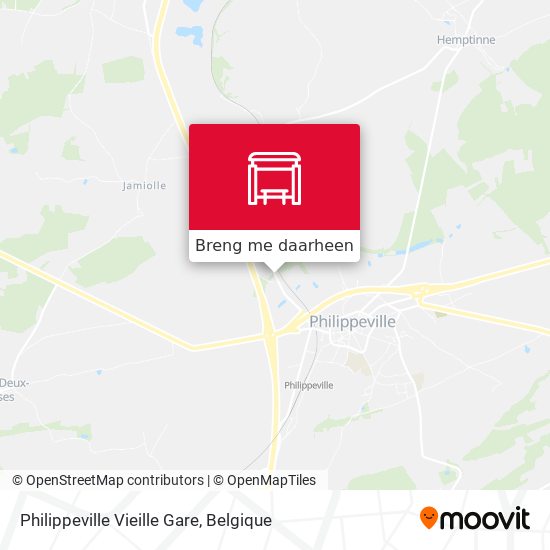 Philippeville Vieille Gare kaart