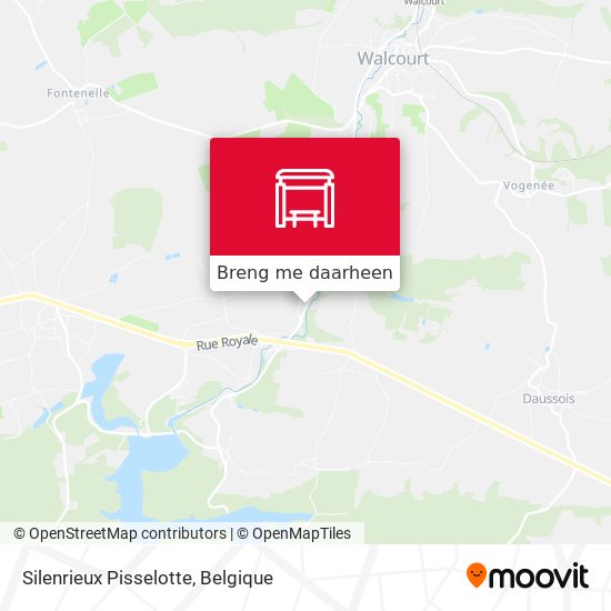 Silenrieux Pisselotte kaart