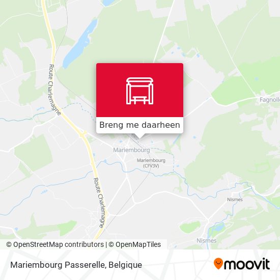 Mariembourg Passerelle kaart