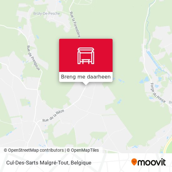 Cul-Des-Sarts Malgré-Tout kaart