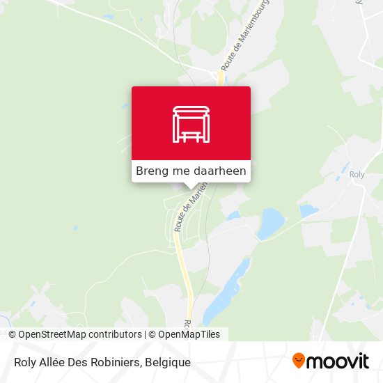 Roly Allée Des Robiniers kaart