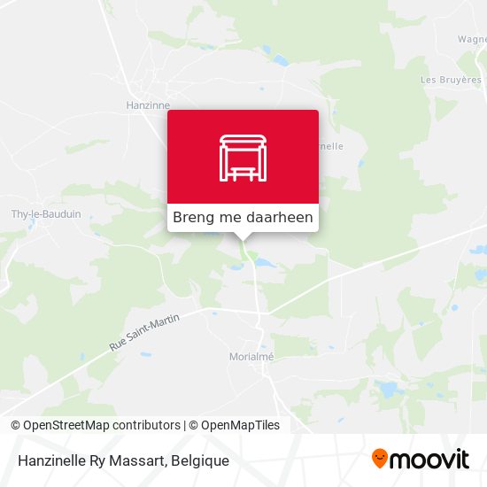 Hanzinelle Ry Massart kaart