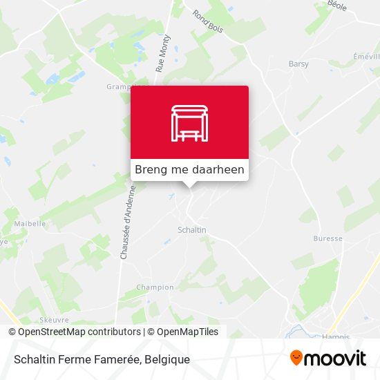 Schaltin Ferme Famerée kaart