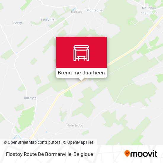 Flostoy Route De Bormenville kaart