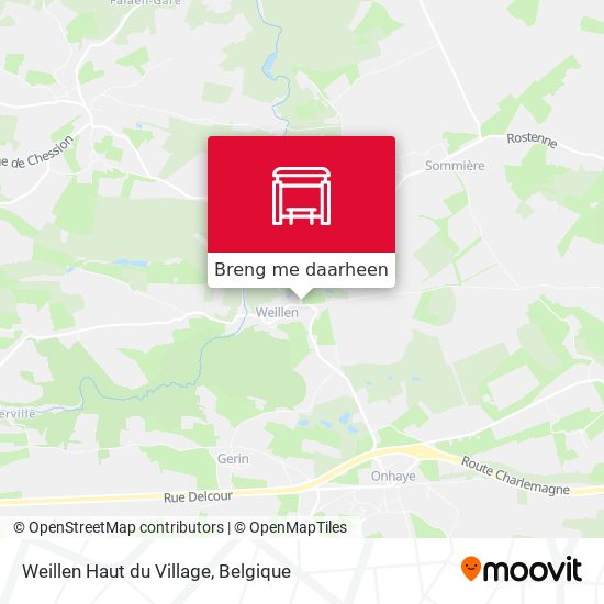 Weillen Haut du Village kaart