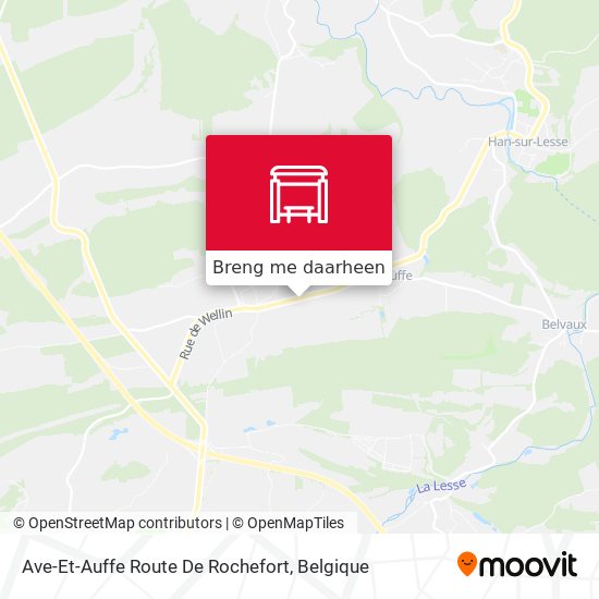 Ave-Et-Auffe Route De Rochefort kaart