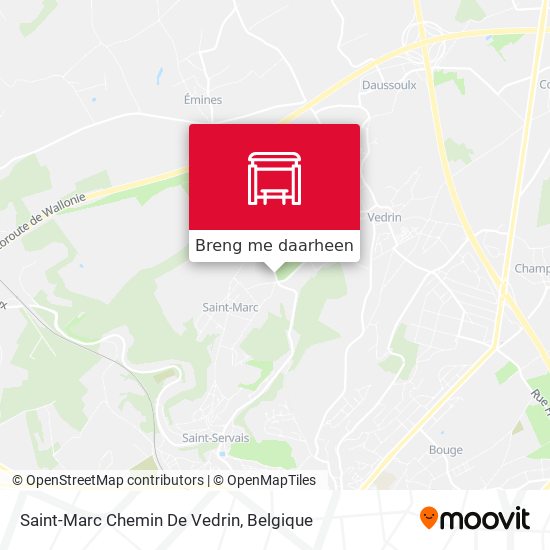 Saint-Marc Chemin De Vedrin kaart