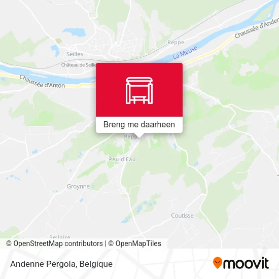 Andenne Pergola kaart