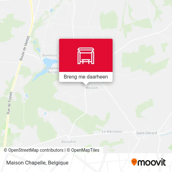 Maison Chapelle kaart