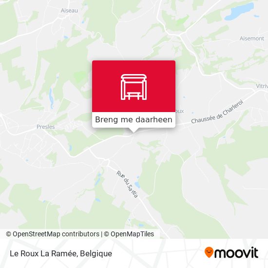 Le Roux La Ramée kaart