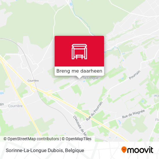 Sorinne-La-Longue Dubois kaart