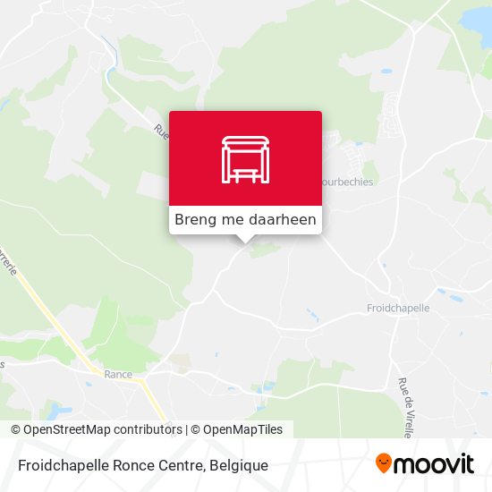 Froidchapelle Ronce Centre kaart