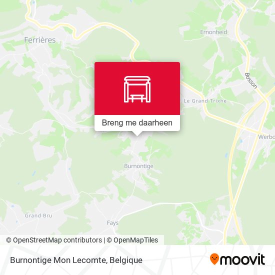 Burnontige Mon Lecomte kaart