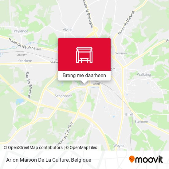 Arlon Maison De La Culture kaart