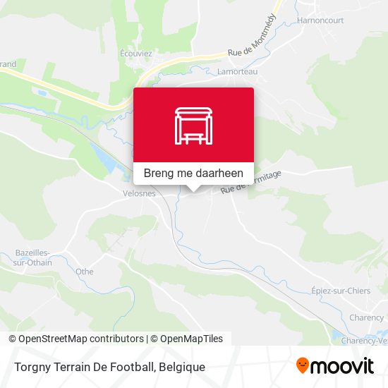 Torgny Terrain De Football kaart