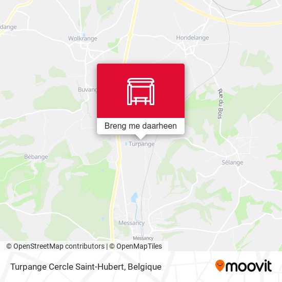 Turpange Cercle Saint-Hubert kaart
