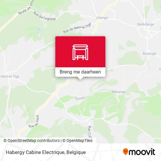 Habergy Cabine Electrique kaart