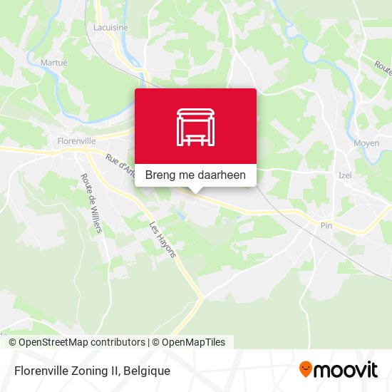 Florenville Zoning II kaart