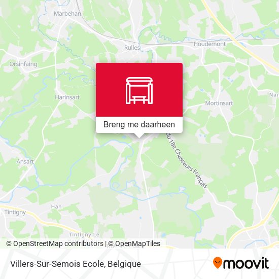 Villers-Sur-Semois Ecole kaart