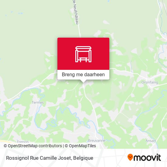 Rossignol Rue Camille Joset kaart