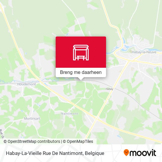 Habay-La-Vieille Rue De Nantimont kaart