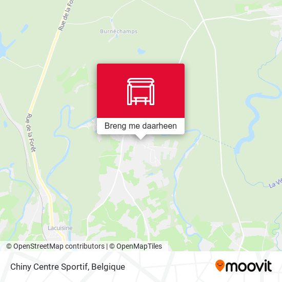 Chiny Centre Sportif kaart