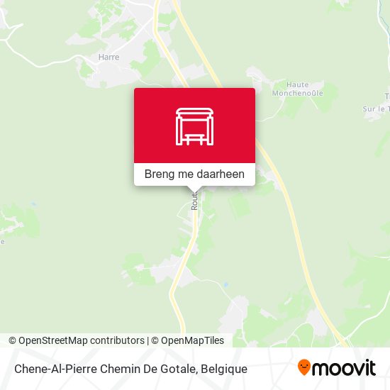 Chene-Al-Pierre Chemin De Gotale kaart