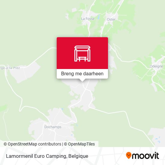 Lamormenil Euro Camping kaart