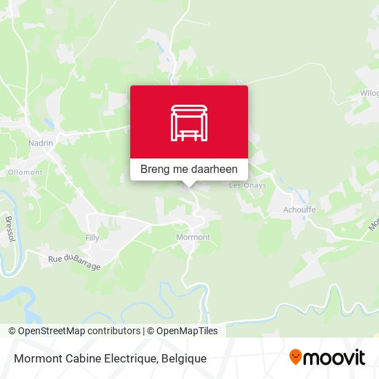 Mormont Cabine Electrique kaart