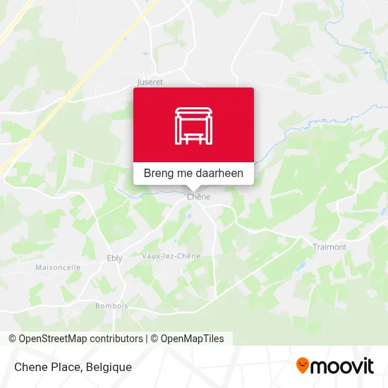 Chene Place kaart